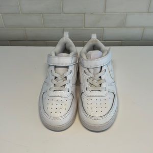 Nike court boy shoes 10c